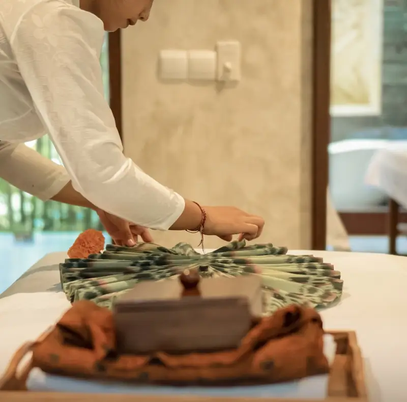 Preparing the Room - Hava Spa Ubud